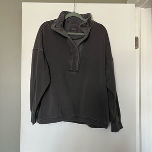 Aerie half button sweater